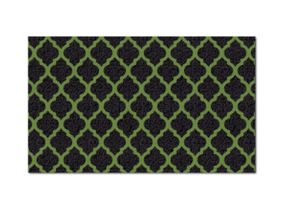 Green Quatrefoil