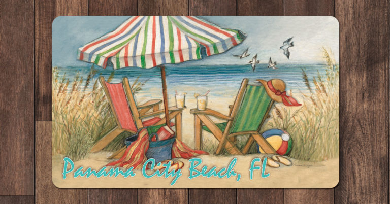 Name drop on Beach Chairs artwork